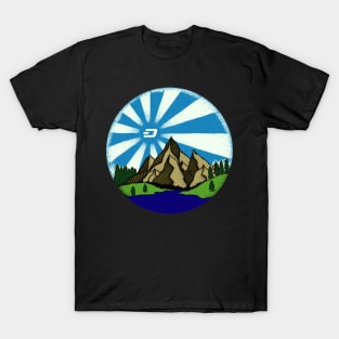 DASH Rise Oil Paint Art T-Shirt